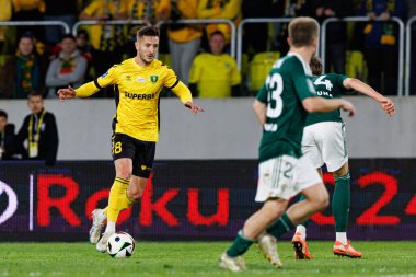 Borja Galan, PKO BP Ekstraklasa maçında Arena Katowice 'de GKS Katowice ve Legia Warszawa takımları arasında görüldü (Maciej Rogowski)