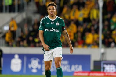 Steve Kapuadi, PKO BP Ekstraklasa maçında Arena Katowice 'de GKS Katowice ve Legia Warszawa takımları arasında görüldü (Maciej Rogowski)