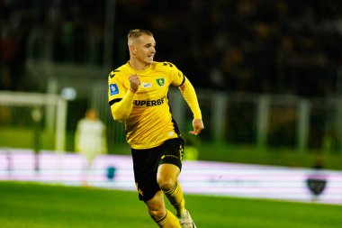 Konrad Gruszewski, PKO BP Ekstraklasa maçında Arena Katowice 'de GKS Katowice ve Legia Warszawa takımları arasında görüldü (Maciej Rogowski)