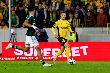 Borja Galan, PKO BP Ekstraklasa maçında Arena Katowice 'de GKS Katowice ve Legia Warszawa takımları arasında görüldü (Maciej Rogowski)