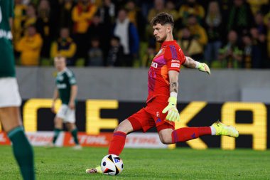 Kacper Tobiasz, PKO BP Ekstraklasa maçında Arena Katowice 'de GKS Katowice ve Legia Warszawa takımları arasında görüldü (Maciej Rogowski)