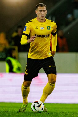Arkadiusz Jedrych, PKO BP Ekstraklasa maçında Arena Katowice 'de GKS Katowice ve Legia Warszawa takımları arasında görüldü (Maciej Rogowski)