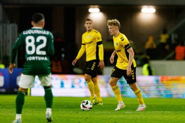 Mateusz Kowalczyk, PKO BP Ekstraklasa maçında Arena Katowice 'de GKS Katowice ve Legia Warszawa takımları arasında görüldü (Maciej Rogowski)