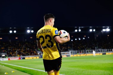 Marcin Wasielewski, PKO BP Ekstraklasa maçında Arena Katowice 'de GKS Katowice ve Legia Warszawa takımları arasında görüldü (Maciej Rogowski)