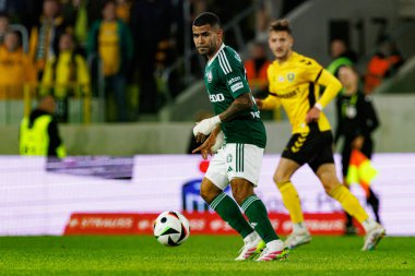 Juergen Elitim, PKO BP Ekstraklasa maçında Arena Katowice 'de GKS Katowice ve Legia Warszawa takımları arasında görüldü (Maciej Rogowski)