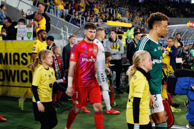 Kacper Tobiasz, PKO BP Ekstraklasa maçında Arena Katowice 'de GKS Katowice ve Legia Warszawa takımları arasında görüldü (Maciej Rogowski)