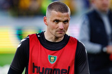 Adrian Blad, PKO BP Ekstraklasa maçında Arena Katowice 'de GKS Katowice ve Legia Warszawa takımları arasında görüldü (Maciej Rogowski)