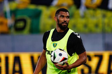 Lukas Klemenz, PKO BP Ekstraklasa maçında Arena Katowice 'de GKS Katowice ve Legia Warszawa takımları arasında görüldü (Maciej Rogowski)