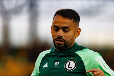 Luquinhas, PKO BP Ekstraklasa maçında Arena Katowice 'de GKS Katowice ve Legia Warszawa takımları arasında izledi (Maciej Rogowski)