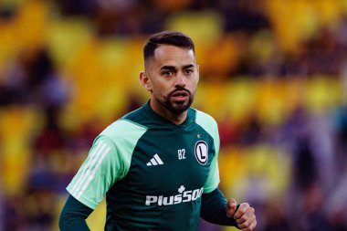 Luquinhas, PKO BP Ekstraklasa maçında Arena Katowice 'de GKS Katowice ve Legia Warszawa takımları arasında izledi (Maciej Rogowski)