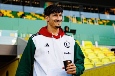 Vladan Kovaceviç, PKO BP Ekstraklasa maçında Arena Katowice 'deki GKS Katowice ve Legia Warszawa takımları arasında görüldü (Maciej Rogowski)