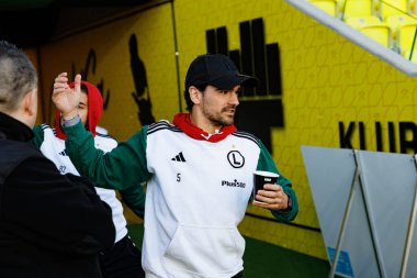 Claude Goncalves, PKO BP Ekstraklasa maçında GKS Katowice ve Legia Warszawa takımları arasında Arena Katowice 'de görüldü (Maciej Rogowski)