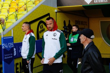 Tomas Pekhart, PKO BP Ekstraklasa maçında Arena Katowice 'de GKS Katowice ve Legia Warszawa takımları arasında görüldü (Maciej Rogowski)