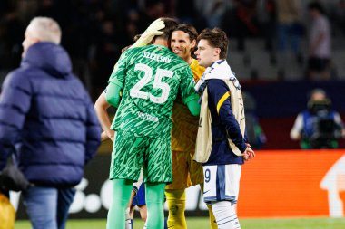Wojciech Szczesny ve Yann Sommer, UEFA Şampiyonlar Ligi maçında FC Barcelona ve Internazionale Milano (Maciej Rogowski)