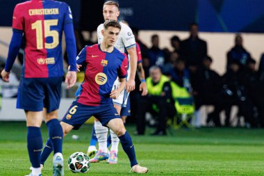 UEFA Şampiyonlar Ligi maçında FC Barcelona ve Internazionale Milano (Maciej Rogowski) takımları arasında görüldü.)