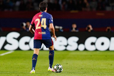 Eric Garcia UEFA Şampiyonlar Ligi maçında FC Barcelona ve Internazionale Milano (Maciej Rogowski) takımları arasında görüldü.)