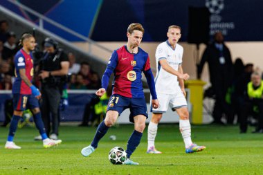 Fransız De Jong UEFA Şampiyonlar Ligi maçında FC Barcelona ve Internazionale Milano (Maciej Rogowski) takımları arasında görüldü.)