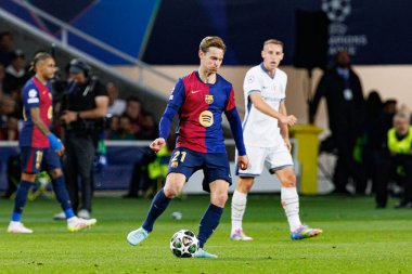 Fransız De Jong UEFA Şampiyonlar Ligi maçında FC Barcelona ve Internazionale Milano (Maciej Rogowski) takımları arasında görüldü.)