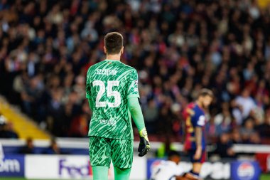 Wojciech Szczesny UEFA Şampiyonlar Ligi maçında FC Barcelona ve Internazionale Milano (Maciej Rogowski) takımları arasında görüldü.)