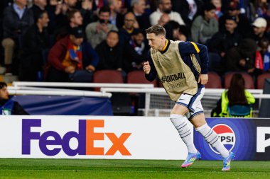 Piotr Zielinski UEFA Şampiyonlar Ligi maçında FC Barcelona ve Internazionale Milano (Maciej Rogowski) takımları arasında görüldü.)