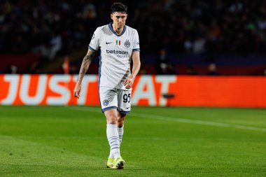 Alessandro Bastoni UEFA Şampiyonlar Ligi maçında FC Barcelona ve Internazionale Milano (Maciej Rogowski) takımları arasında görüldü.)