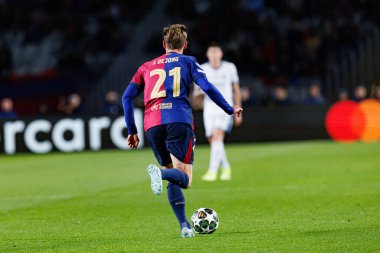 Fransız De Jong UEFA Şampiyonlar Ligi maçında FC Barcelona ve Internazionale Milano (Maciej Rogowski) takımları arasında görüldü.)