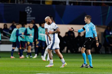 Federico Dimarco, FC Barcelona ve Internazionale Milano (Maciej Rogowski) takımları arasında oynanan UEFA Şampiyonlar Ligi maçında görüldü.)