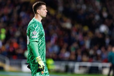 Wojciech Szczesny UEFA Şampiyonlar Ligi maçında FC Barcelona ve Internazionale Milano (Maciej Rogowski) takımları arasında görüldü.)