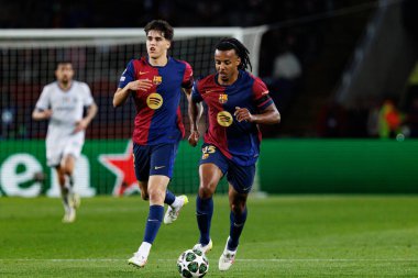 Jules Kounde UEFA Şampiyonlar Ligi maçında FC Barcelona ve Internazionale Milano (Maciej Rogowski) takımları arasında görüldü.)