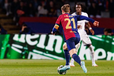 Fransız De Jong UEFA Şampiyonlar Ligi maçında FC Barcelona ve Internazionale Milano (Maciej Rogowski) takımları arasında görüldü.)