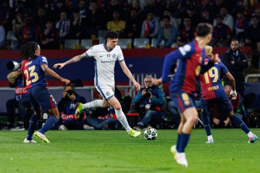 Alessandro Bastoni UEFA Şampiyonlar Ligi maçında FC Barcelona ve Internazionale Milano (Maciej Rogowski) takımları arasında görüldü.)