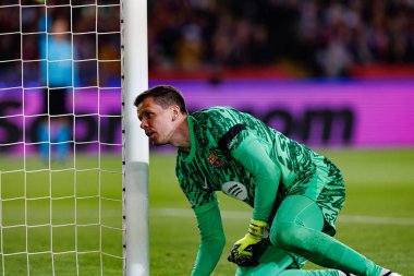 Wojciech Szczesny UEFA Şampiyonlar Ligi maçında FC Barcelona ve Internazionale Milano (Maciej Rogowski) takımları arasında görüldü.)