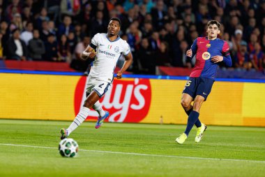 Federico Dimarco, FC Barcelona ve Internazionale Milano (Maciej Rogowski) takımları arasında oynanan UEFA Şampiyonlar Ligi maçında görüldü.)