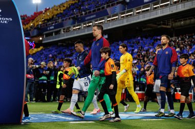 Wojciech Szczesny UEFA Şampiyonlar Ligi maçında FC Barcelona ve Internazionale Milano (Maciej Rogowski) takımları arasında görüldü.)