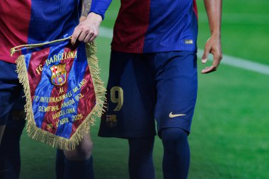 Dani Olmo UEFA Şampiyonlar Ligi maçında FC Barcelona ve Internazionale Milano (Maciej Rogowski) takımları arasında görüldü.)