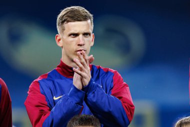 Dani Olmo UEFA Şampiyonlar Ligi maçında FC Barcelona ve Internazionale Milano (Maciej Rogowski) takımları arasında görüldü.)