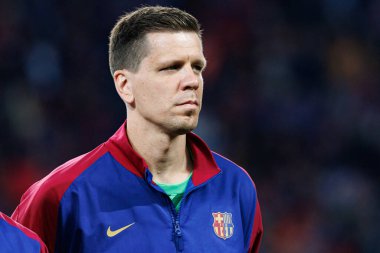 Wojciech Szczesny UEFA Şampiyonlar Ligi maçında FC Barcelona ve Internazionale Milano (Maciej Rogowski) takımları arasında görüldü.)