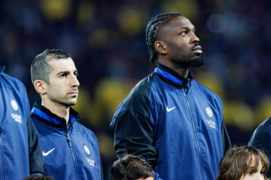 Marcus Thuram UEFA Şampiyonlar Ligi maçında FC Barcelona ve Internazionale Milano (Maciej Rogowski) takımları arasında görüldü.)