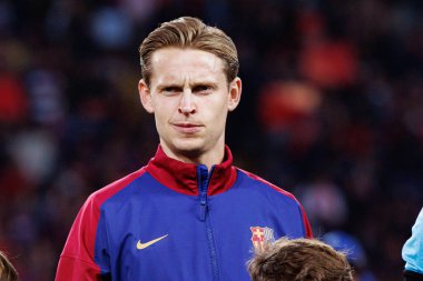 Fransız De Jong UEFA Şampiyonlar Ligi maçında FC Barcelona ve Internazionale Milano (Maciej Rogowski) takımları arasında görüldü.)