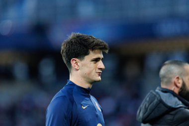 Pau Victor UEFA Şampiyonlar Ligi maçında FC Barcelona ve Internazionale Milano (Maciej Rogowski) takımları arasında görüldü.)