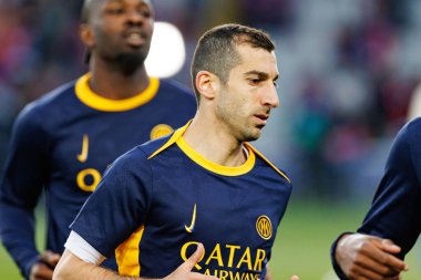 Henrikh Mkhitaryan UEFA Şampiyonlar Ligi maçında FC Barcelona ve Internazionale Milano (Maciej Rogowski) takımları arasında görüldü.)