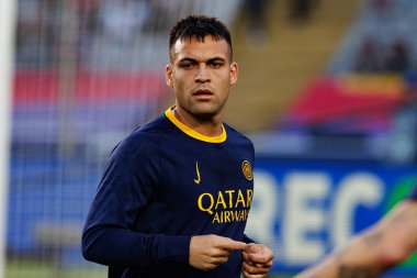 Lautaro Martinez, FC Barcelona ve Internazionale Milano (Maciej Rogowski) takımları arasında oynanan UEFA Şampiyonlar Ligi maçında görüldü.)