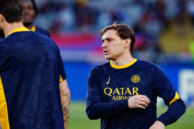 Nicolo Barella UEFA Şampiyonlar Ligi maçında FC Barcelona ve Internazionale Milano (Maciej Rogowski) takımları arasında görüldü.)