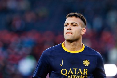 Lautaro Martinez, FC Barcelona ve Internazionale Milano (Maciej Rogowski) takımları arasında oynanan UEFA Şampiyonlar Ligi maçında görüldü.)