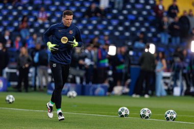 Wojciech Szczesny UEFA Şampiyonlar Ligi maçında FC Barcelona ve Internazionale Milano (Maciej Rogowski) takımları arasında görüldü.)