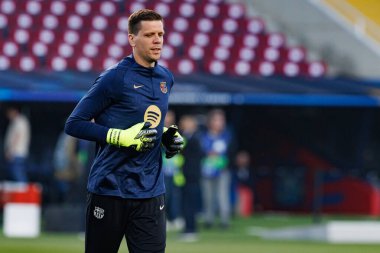 Wojciech Szczesny UEFA Şampiyonlar Ligi maçında FC Barcelona ve Internazionale Milano (Maciej Rogowski) takımları arasında görüldü.)