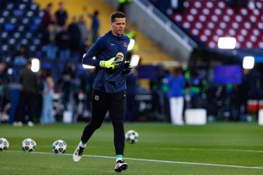 Wojciech Szczesny UEFA Şampiyonlar Ligi maçında FC Barcelona ve Internazionale Milano (Maciej Rogowski) takımları arasında görüldü.)