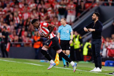Alvaro Djalo UEFA Avrupa Ligi yarı final maçında Atletizm Kulübü ve Manchester United FC (Maciej Rogowski)