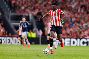 Inaki Williams UEFA Avrupa Ligi yarı final maçında Atletizm Kulübü ve Manchester United FC takımları arasında görüldü (Maciej Rogowski)