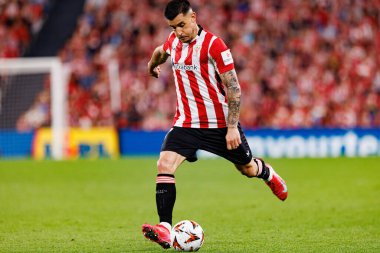 Yuti Berchiche UEFA Avrupa Ligi yarı final maçında Atletizm Kulübü ve Manchester United FC (Maciej Rogowski)